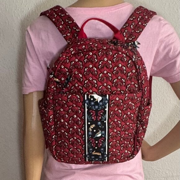 Vera Bradley Small Backpack in Enchanting Flowers NWT - Picture 5 of 12
